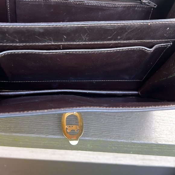 Celine Vintage Shoulder Bag with Horse and Carriage Good Condition GUC - Picture 10 of 12